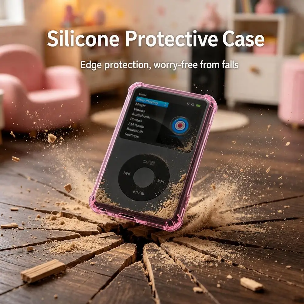 TPU Protective Case For Innioasis Y1 MP3 Player Reinforced Corners Anti-fall Protective Cover ﻿Accessories
