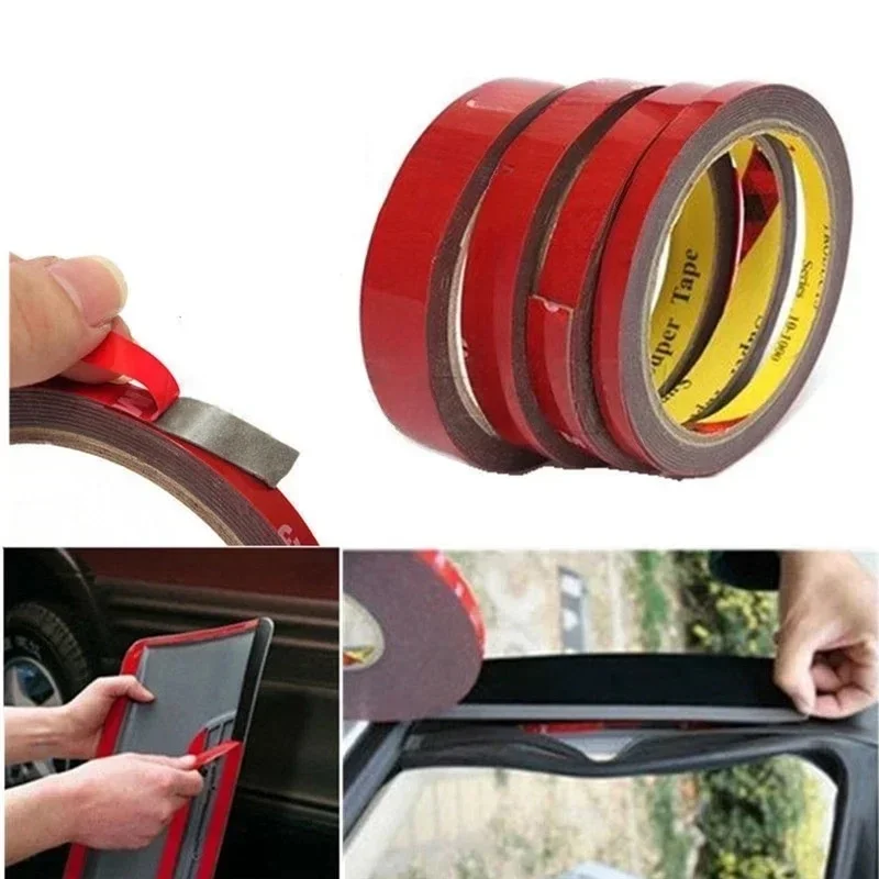 Car Special Double Sided Tape Extra Strong Adhesive Double-sided Tape Foam Nano Glue Pad Water Resistant Double Gum Tape