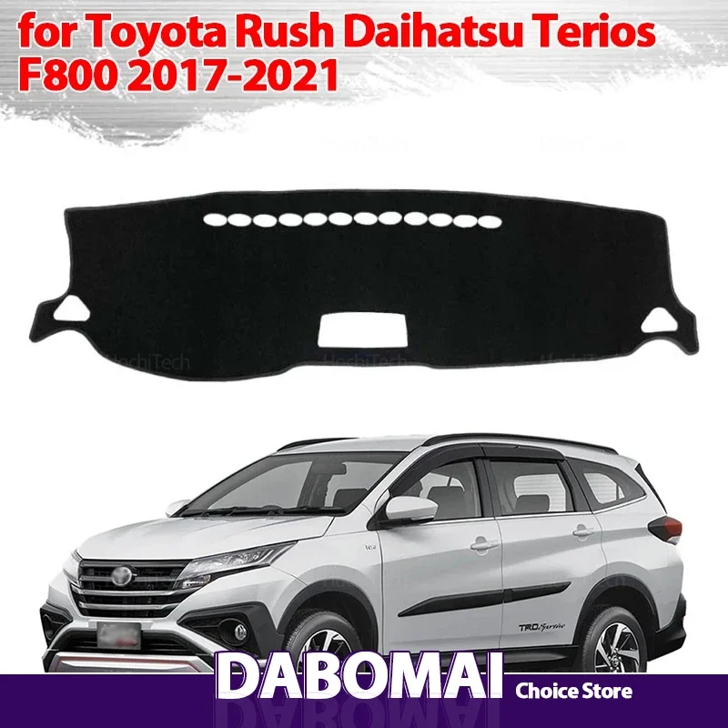 Car Inner Dashboard Cover Dash Mat Carpet Sun Shade Board DashMat for Toyota Rush Daihatsu Terios F800 2017 2018 2019 2020 2021