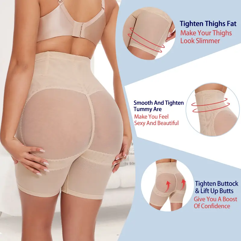 Shapewear for Women Tummy Control High Waisted Body Shaper Shorts Shapewear Girdles Thigh Slimmer Underwear Shaping Panties - Image 3