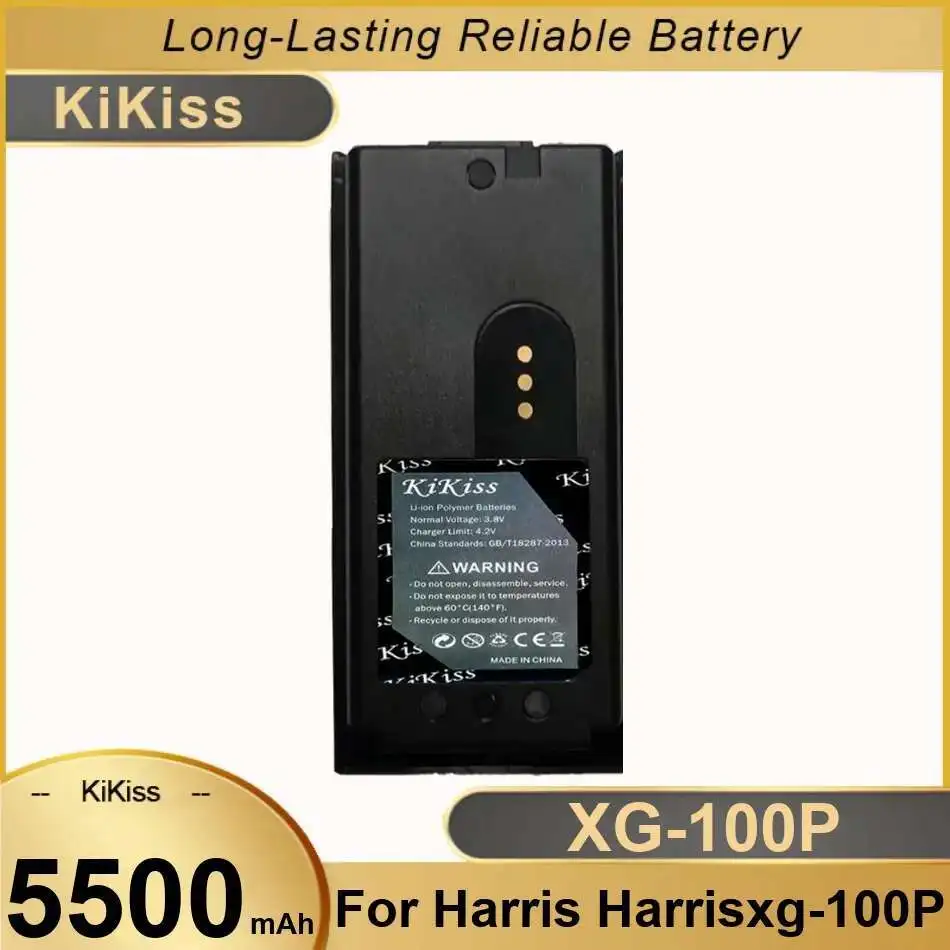 

XG-100P For Harris Harrisxg-100P Premium Replacement 5500mAh Portable Radio Battery