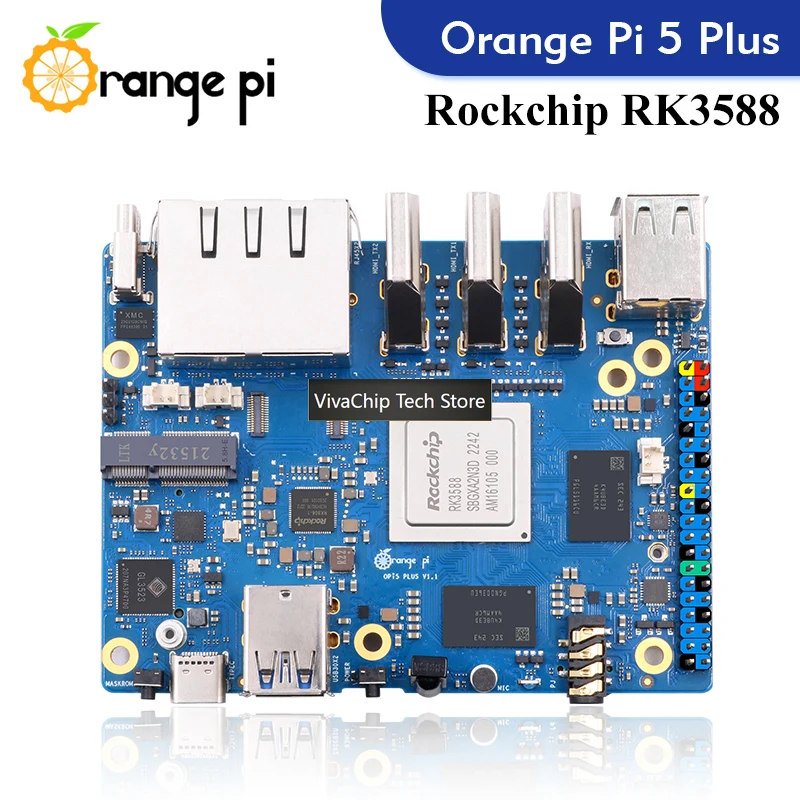 VivaChip TechOrange Pi 5 Plus  – Orange Pi 5 Plus 16Gb recenzja i cena