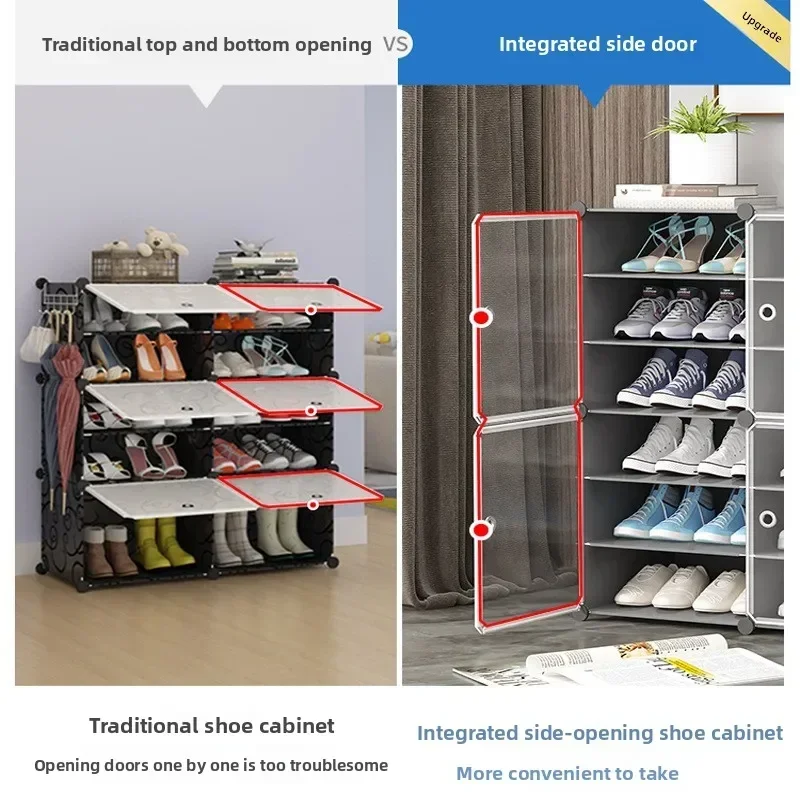 

Shoe rack multi-layer new modern simple large-capacity dust-proof storage dormitory bedroom