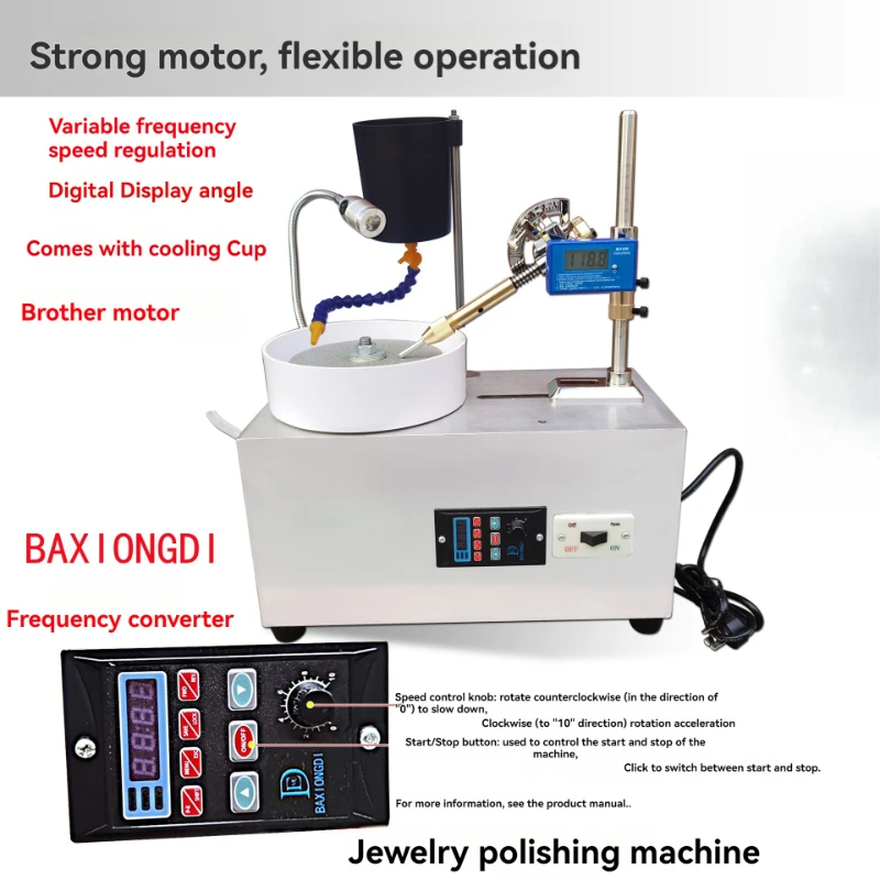 

Jewelry And Jade Polishing Angle Machine, Flat Grinding Polishing Engraving Machine, Mechanical Sharpening Machine, Seal Polishi