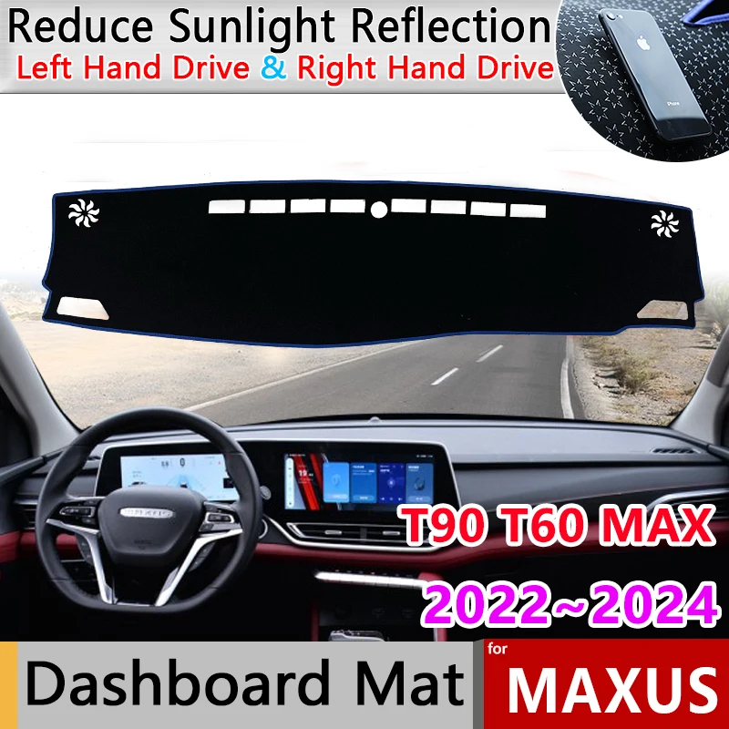 

Коврик для приборной панели автомобиля для LDV Maxus T90 MAX MG Extender 2022 2023 2024, противоскользящая накидка от солнца, аксессуары