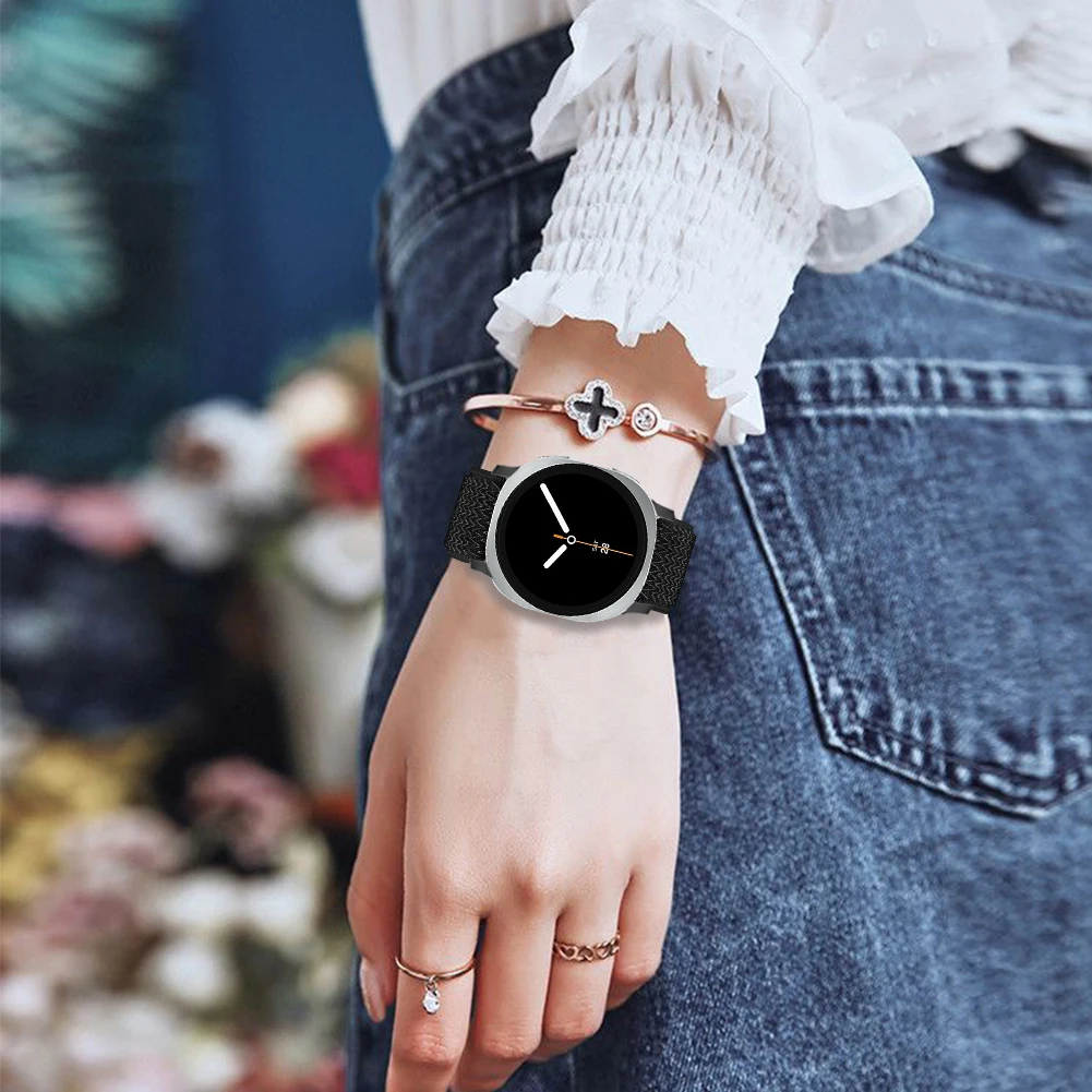 Samsung Galaxy Watch 7 Ultra 47mm用ストラップ、伸縮性ナイロン製、男女兼用、Galaxy Watch 8 Classic 46mm / 8 40mm 44mm対応