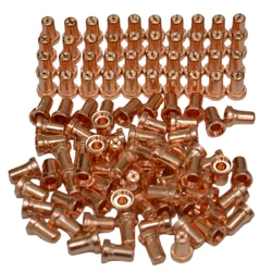 100Pcs Extended Tips 18866L Plasma Nozzles Lg-40 Pt-31 Cutter Welding Supplies