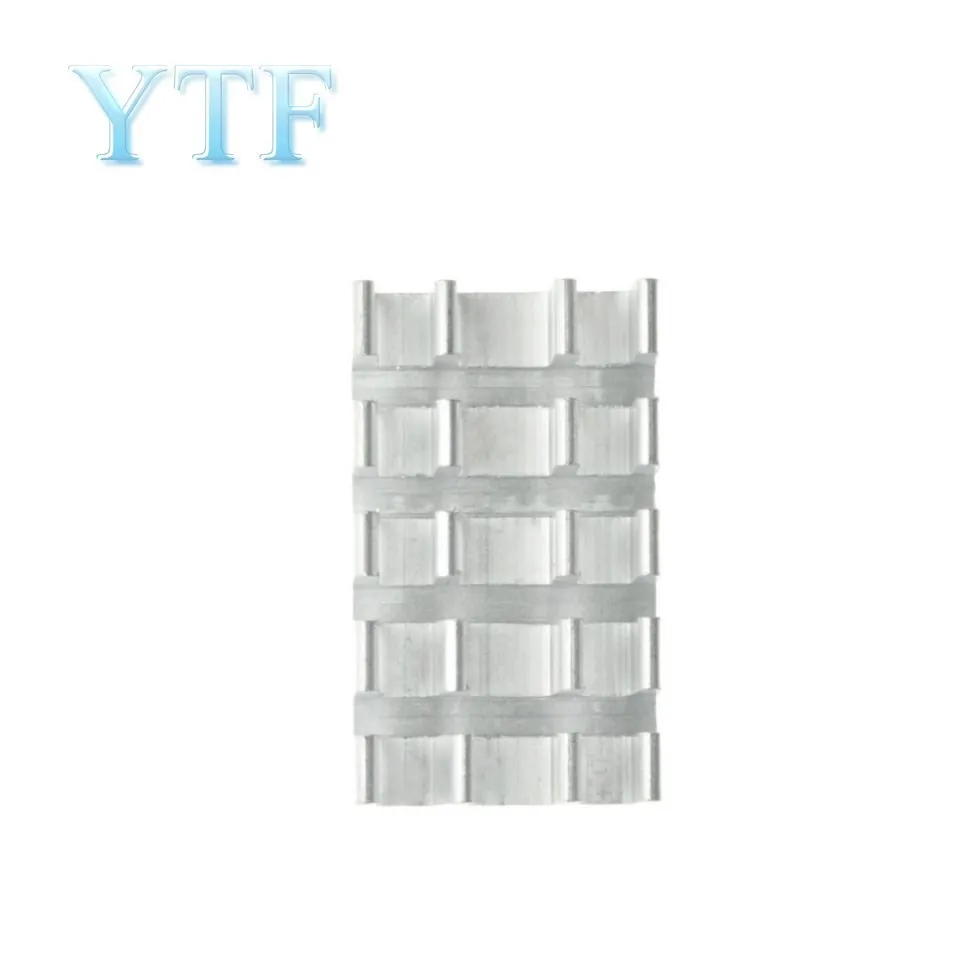 10PCS Heatsink Radiator Cooler Radiator 19x13x11MM High Quality Silver Slot Heat Sink 