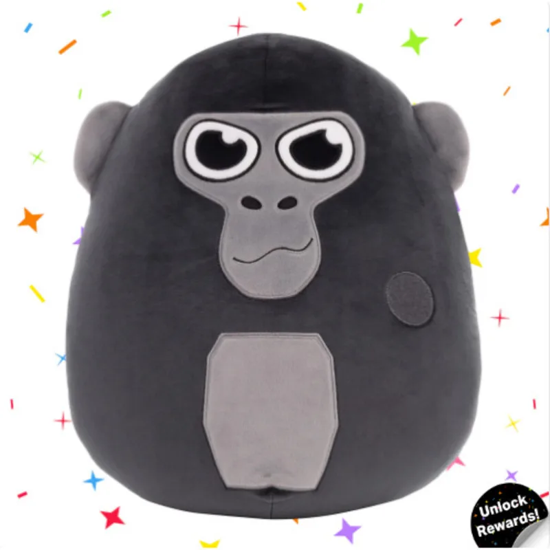 Gorilla Tag Monke Doughboi Plush Toy Kawaii Cute Soft Stuffed Cartoon Game Character Plush Collection Birthday Gift For Kids