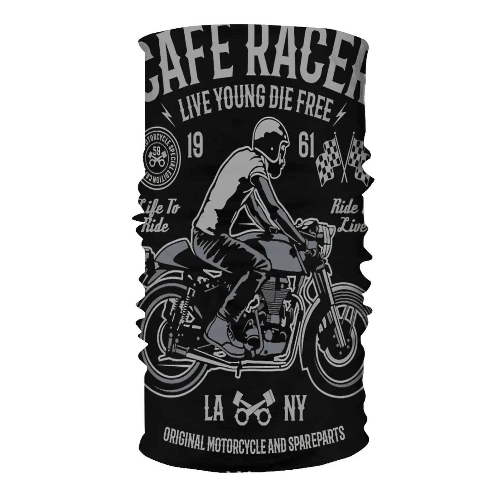 Motorcycle Cafe Racer Motorcyclist Speed Men\'s Bandana Woman Scarves Ski Mask Neck Warmer Fashion Snowboard Scarf Hiking Scarf