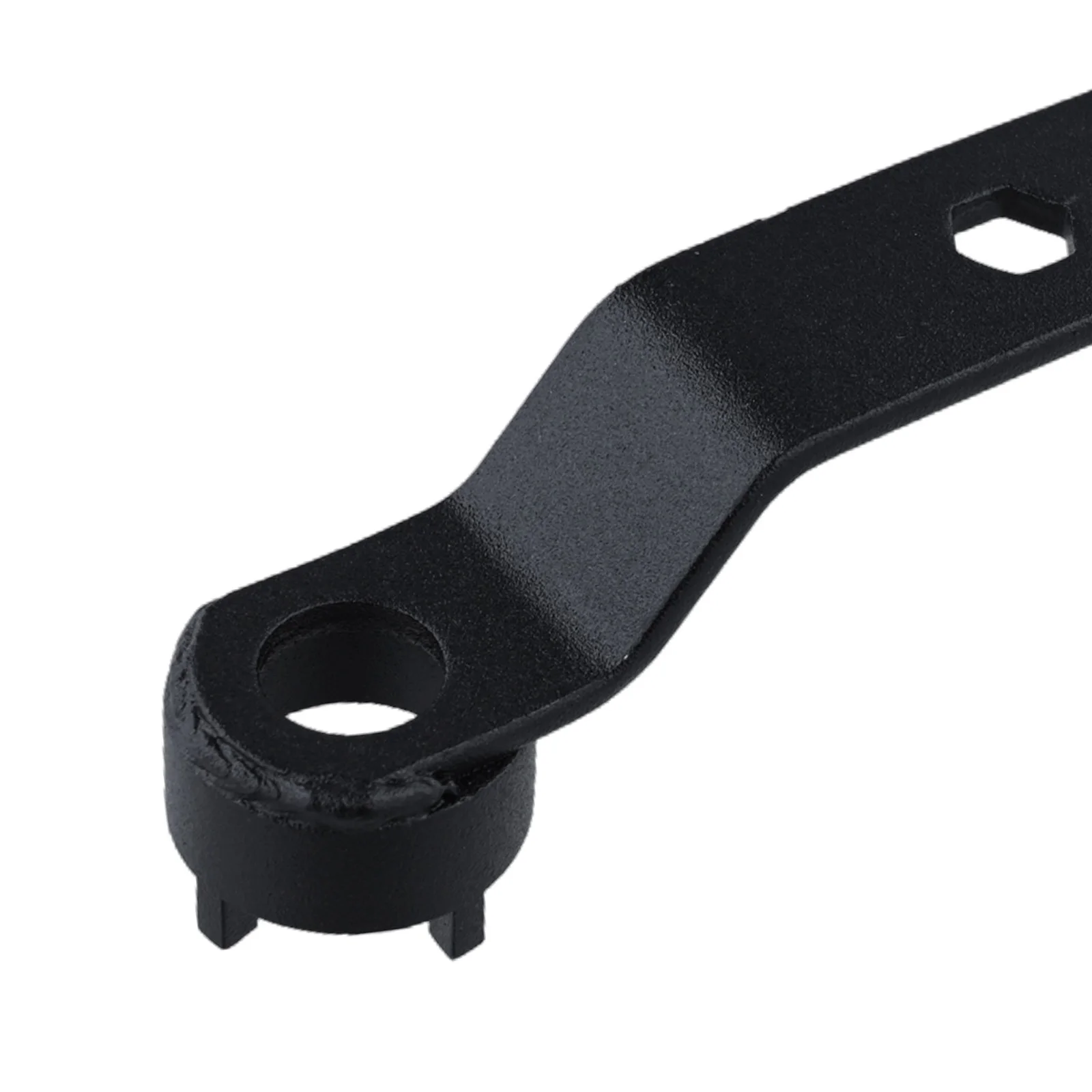 Per uso professionale Chiave per rimozione chiave smerigliatrice a quattro artigli Lunghezza 15,5 cm Colore nero Buona tenacità Lunghezza 15,5 cm