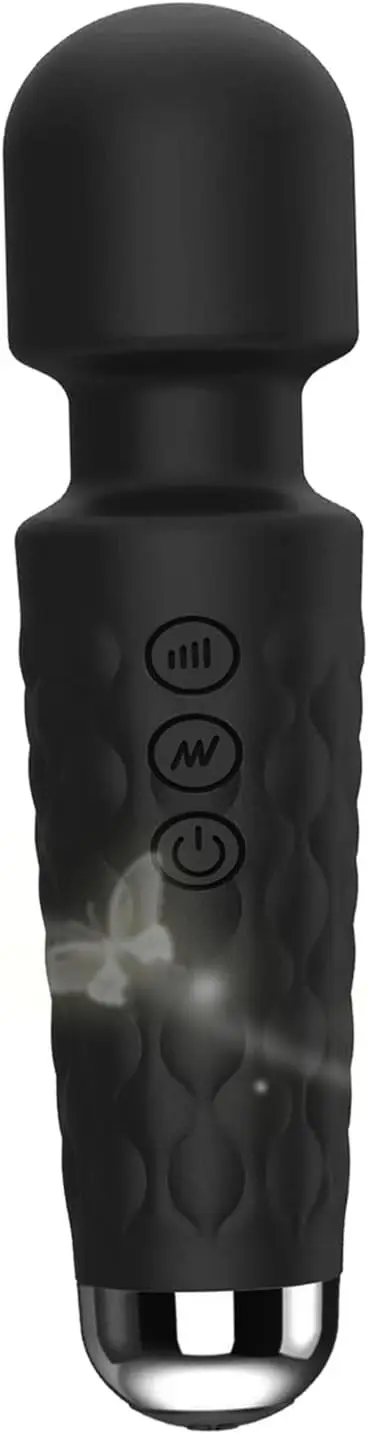 Back Massager Body Back Relaxation Massager - Mini - Travel - 8 Speeds 20 Modes - for Back - Foot - Back Massager for Shoulder.