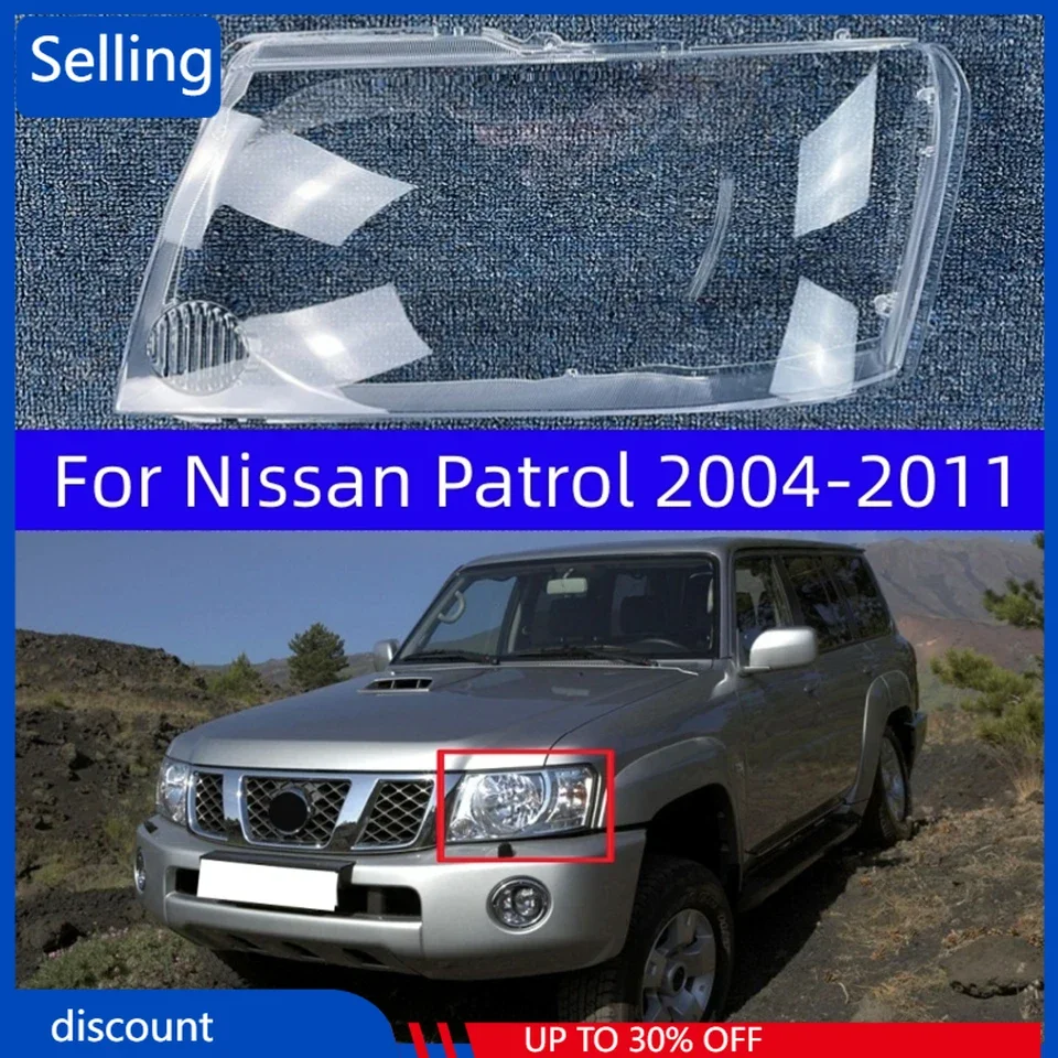 

For Nissan Patrol 2004 2005 2006 2007 2008 2009 2010 2011 Automobiles Parts Accessories Car Lights Shell Headlight Lens Cover