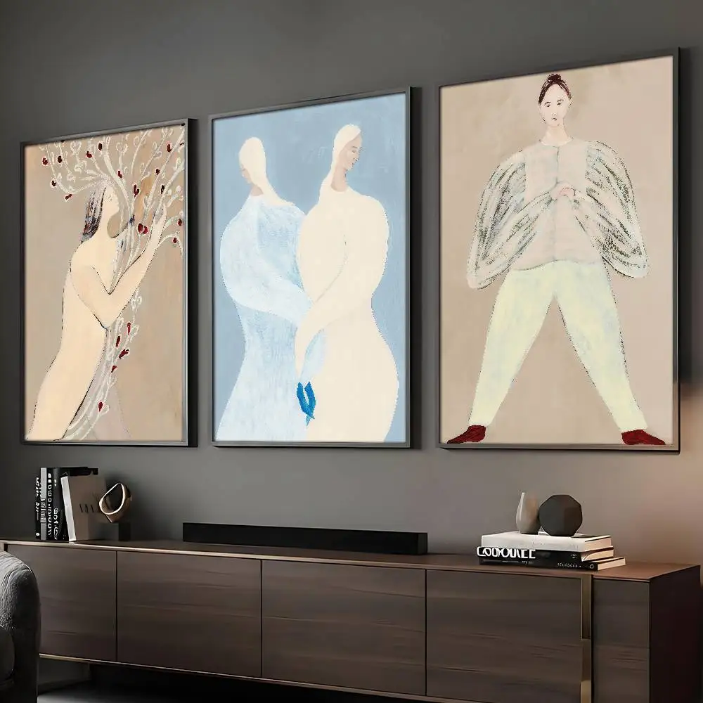 Art Sofia Lind Kunstwerk-Poster, HD-Kunst, selbstklebende Wand, wasserfest, für Zuhause, Wohnzimmer, Bar, Dekoration