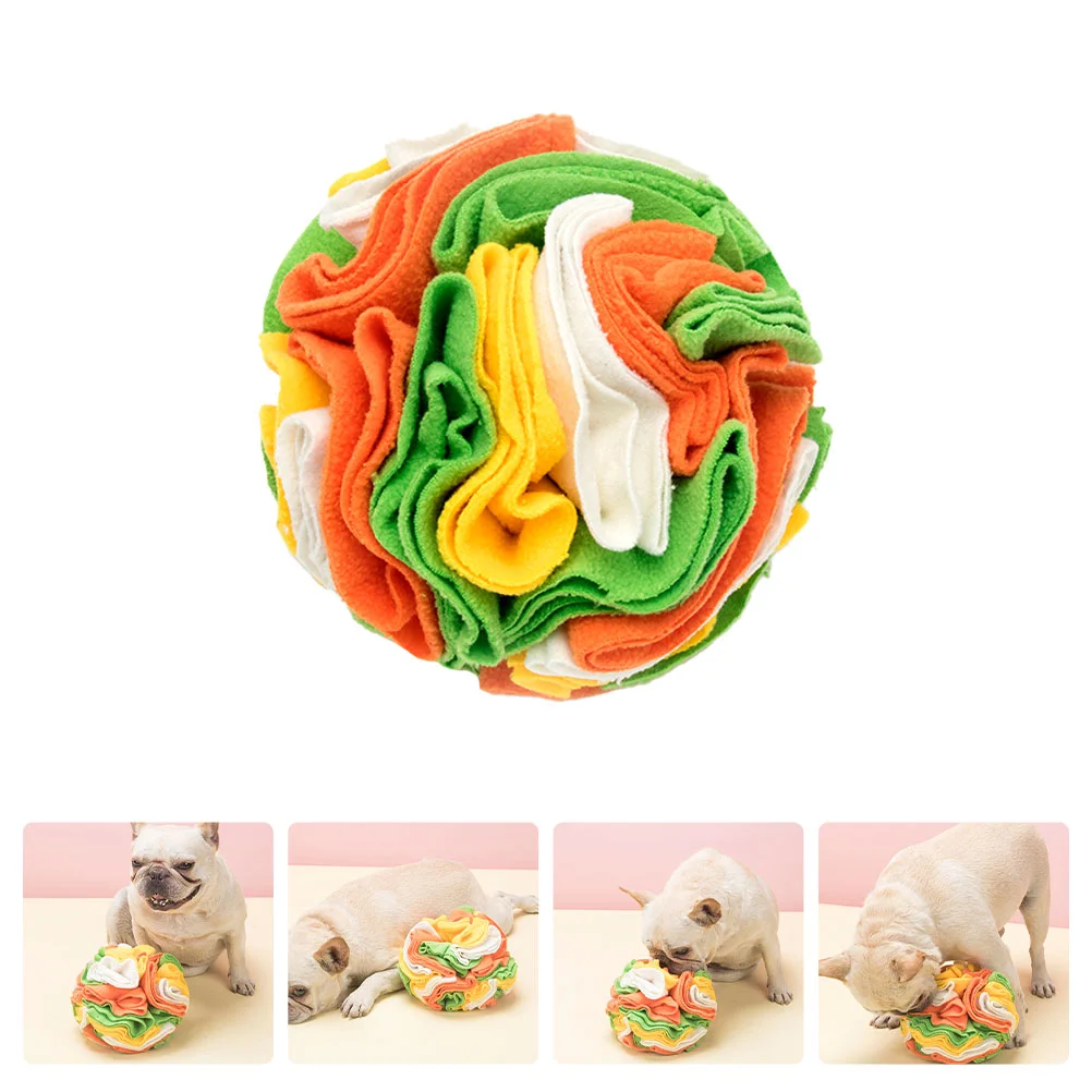 

Dog Sniffing Ball Interactive Pet Toy Slow Feeding Funny Grinding Educational Food