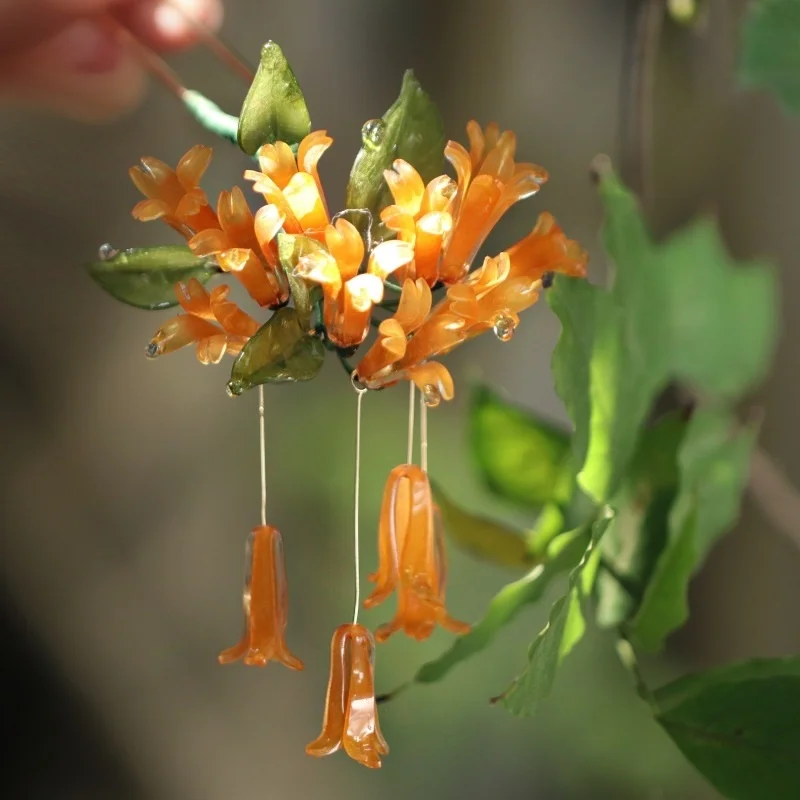 Epingle-a-cheveux-huang-lingxiao-motif-fleur-style-hanfu-chinois-ancien-accessoires-capillaires-nouveau-style-chinois-orange-et-jaune