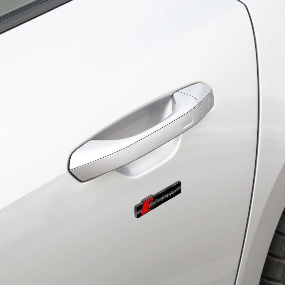 Auto-Frontemblem für Kühlergrill, S-Line-Emblem, Dekorationsaufkleber, Autozubehör für Audi S-Line S A4L A3 A5 A7 A4 B8 A3 Q3 Q5 Q7 A8L – Detail 13