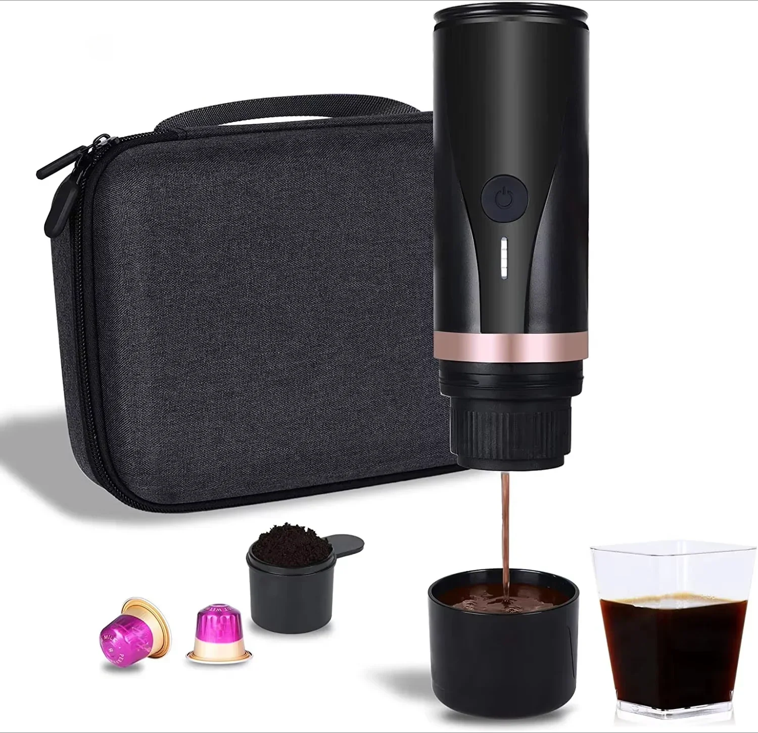 Coffee Maker Machine Kinder Usb Aluminum Bueno on The Go The Best Travel Buddy Time to All for The Summer Ground Coffee Lovers