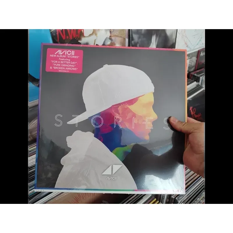 

Genuine Vinyl 2LP for A God Avicii Stories Martin Garrix