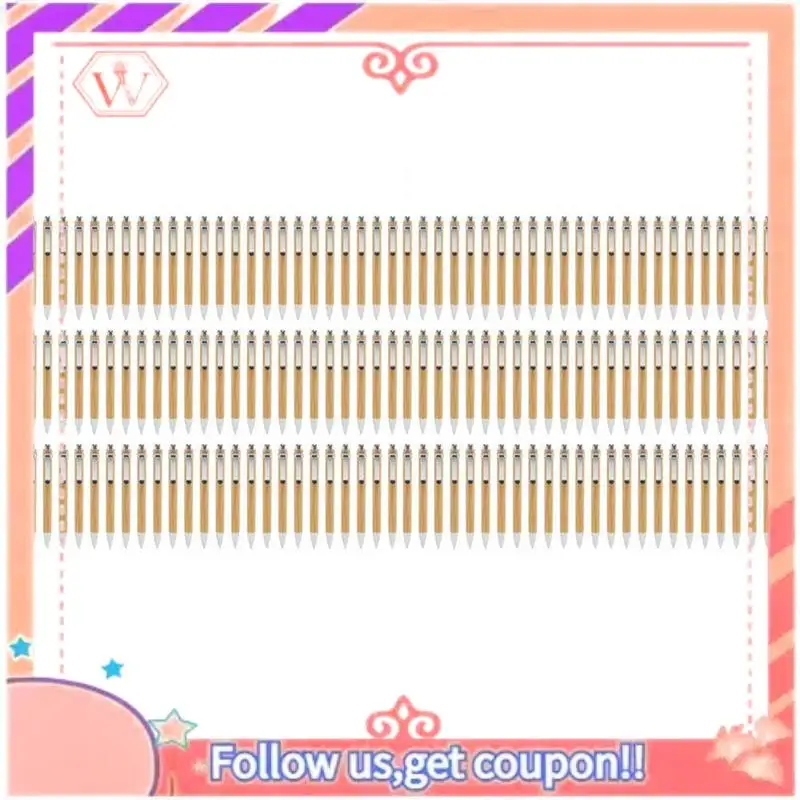 

Upgraded 150Piece Bamboo Ballpoint Pens Black Ink 1Mm Pen For Men Women Employee Writing Signature Journaling Home Office School
