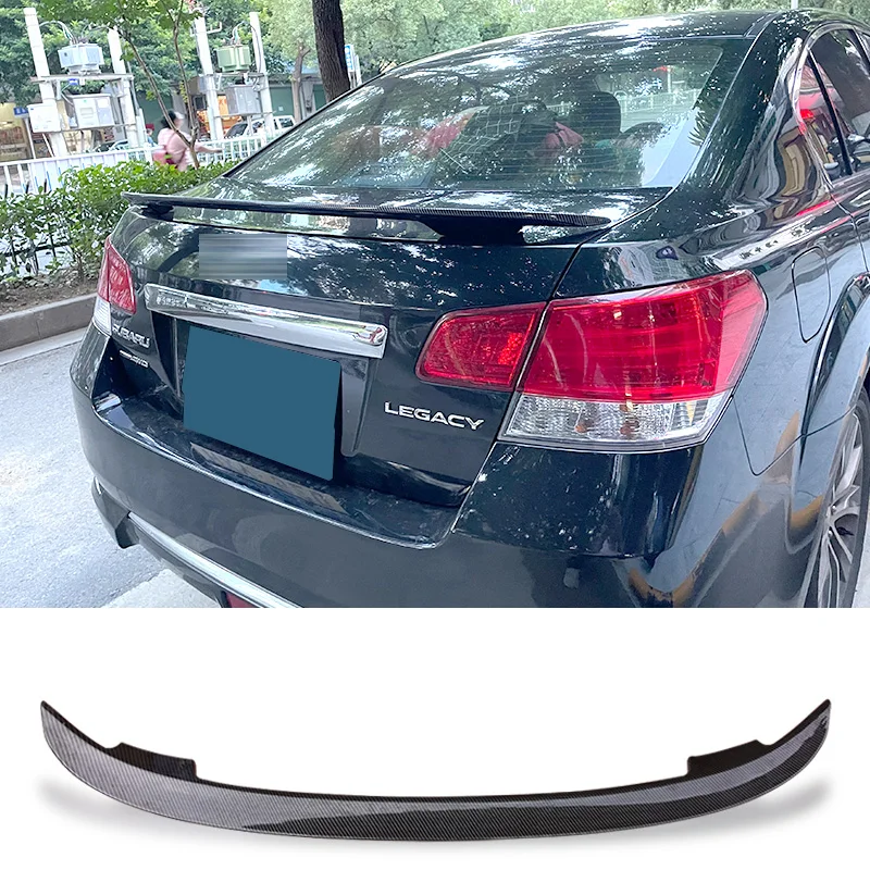 Trunk Spoiler Universal ABS material General Type Car Rear Trunk Wing Tail Spoiler For Subaru Legacy Sedan 2010-2020