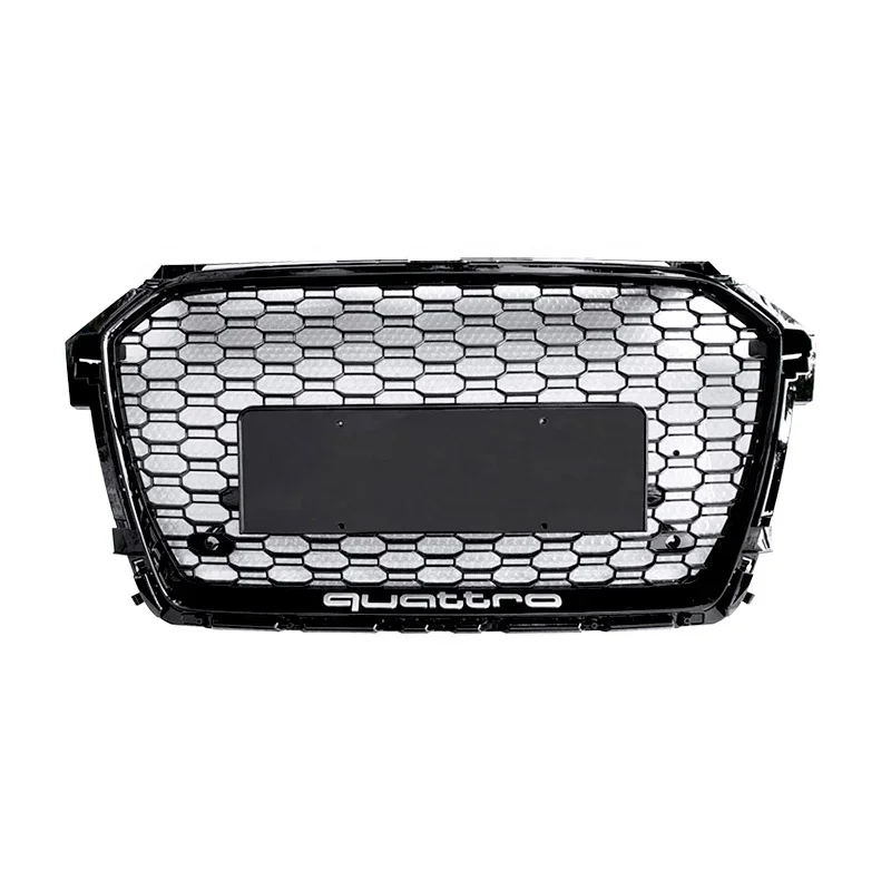 factory price RS1 front bumper grill For  A1 S1 8X facelift RS1 honeycomb grill 2016 2017 2018