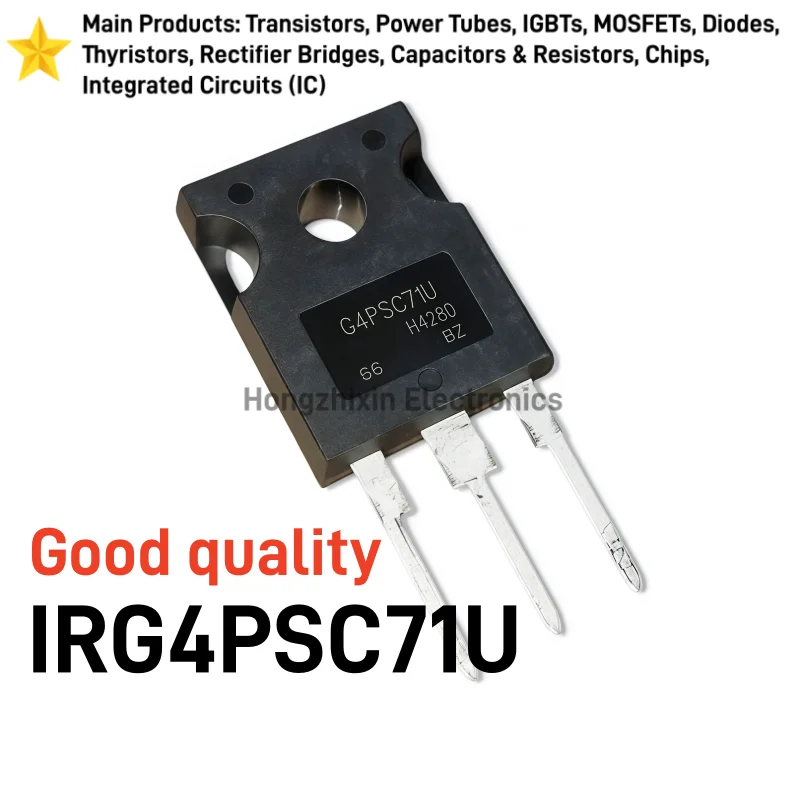10PCS NEW IRG4PSC71U G4PSC71U TO-247 600V 85A Ultra-Fast IGBT Transistor Power Tube Electronic Components In Stock