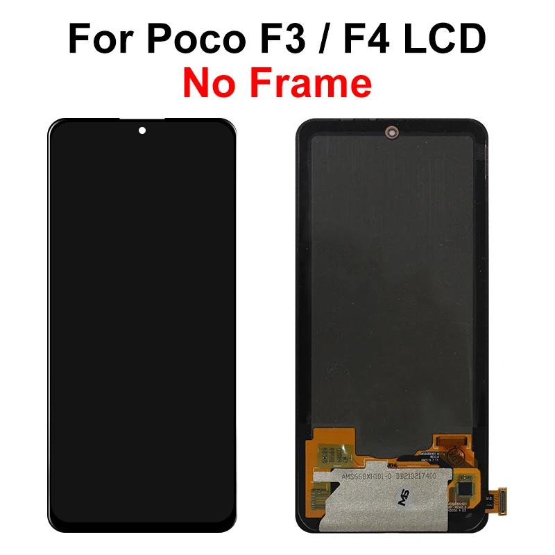 AMOLED For Xiaomi Poco F4 GT 21121210G LCD Screen Digitizer