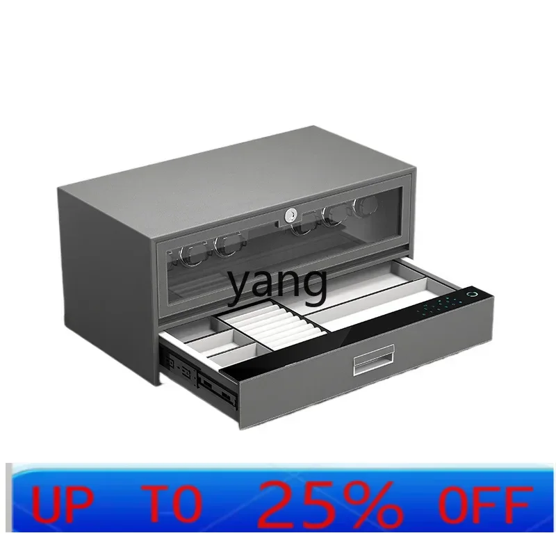 

Шкаф LTT, высококачественное размещение часов, отпечаток пальца, пароль, тип ящика, роскошный кожаный сейф