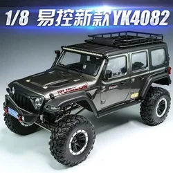 Yikong 1/8 Yk4082 4wd Rtr 2.4g elektryczny gąsienica Rc samochodów wspinaczkowy Rock Buggy Model samochodu terenowego samochody zdalnie sterowane dzieci Gif