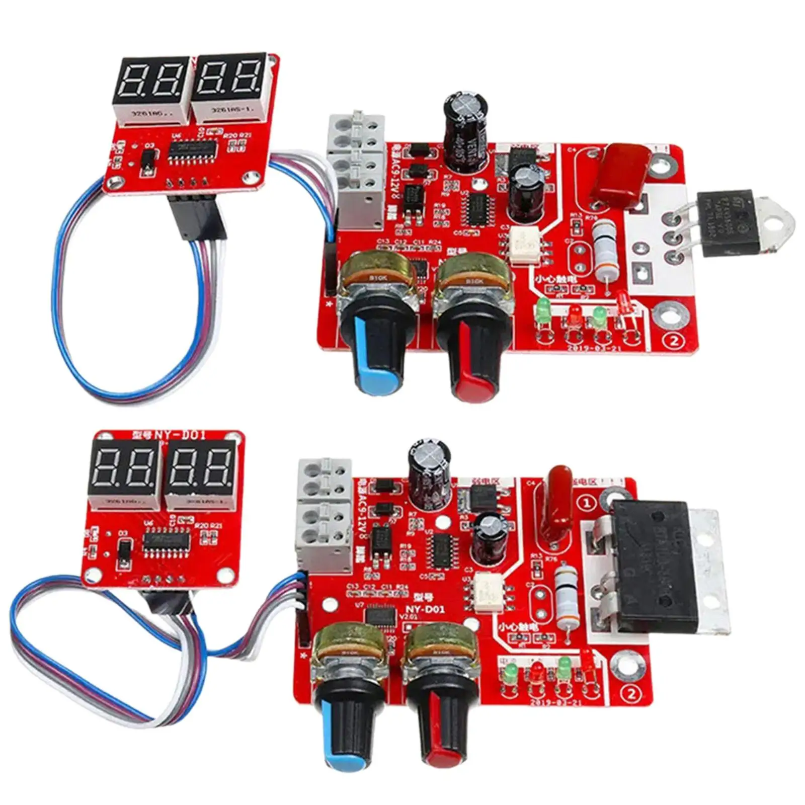 

Welder Machine Time Control Board High Performance Parts Digital Display Adjust Time Digital Welder Controller Panel for Home