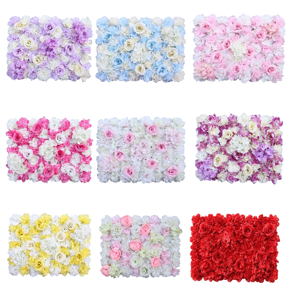 

Wedding Stage Background Decoration Silk Props Shop Window Mentou Studio Shooting Fake Flowers Simulation Hydrangea Wall