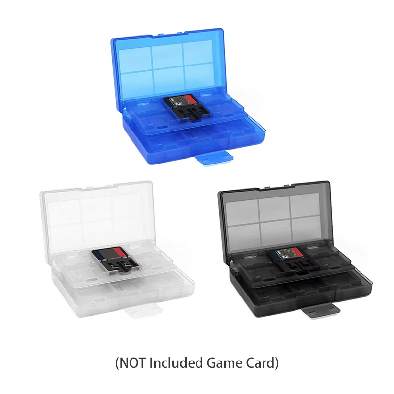 DATA FROG 24 In 1 Portable Game Cards Case Compatible-Switch Game Memory SD Card Holder For Switch Lite Accessories - view 4