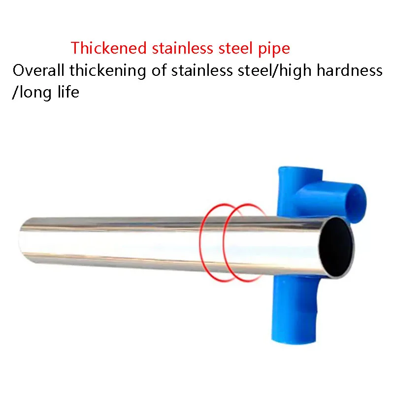 أداة توزيع الأسمدة من النوع الخلفي من الفولاذ المقاوم للصدأ مع حقيبة خالية من الوقود مثالية لزراعة الأسمدة سريعة وفعالة #6