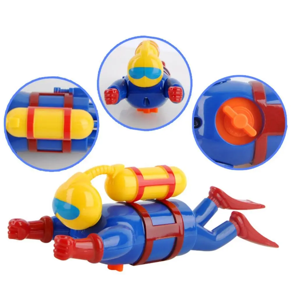 Cartoon Water Spray Playing Submarine Toys Submarine Spring Bath Shower Toys Diver Lightweight Summer Water Playing Toys Outside