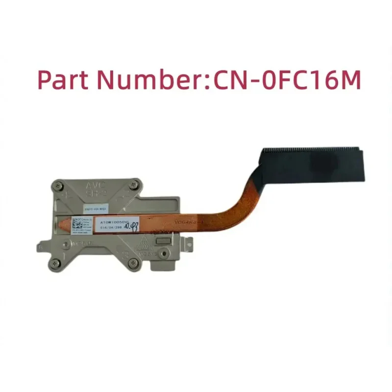 CHEN  New Original Laptop Cooler Heatsink Suitable For Dell Precision M4800 FC16M 0FC16M CN-0FC16M Notebook Cooling Radiator