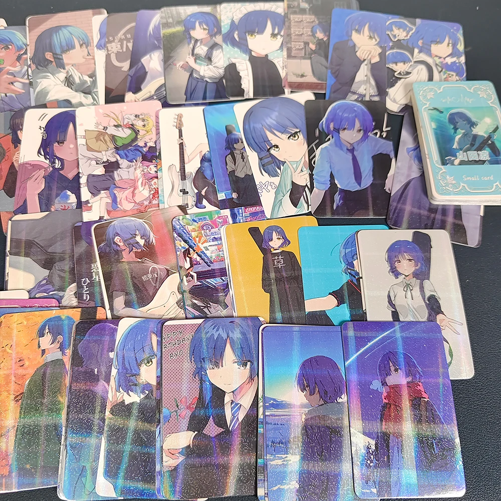 

100 Pc Ryo Yamada Manga Laser Lomo Card Album Comic Characters Photocards for Fans Collection
