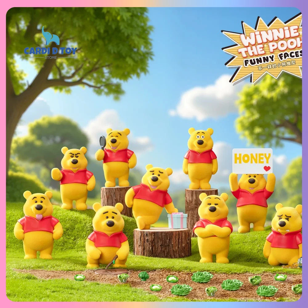 

New Original 52toys Winnie The Pooh Blind Box The Unique Winnie The Pooh Series Mystery Box Winnie Model Cute Bear Doll Gift Toy