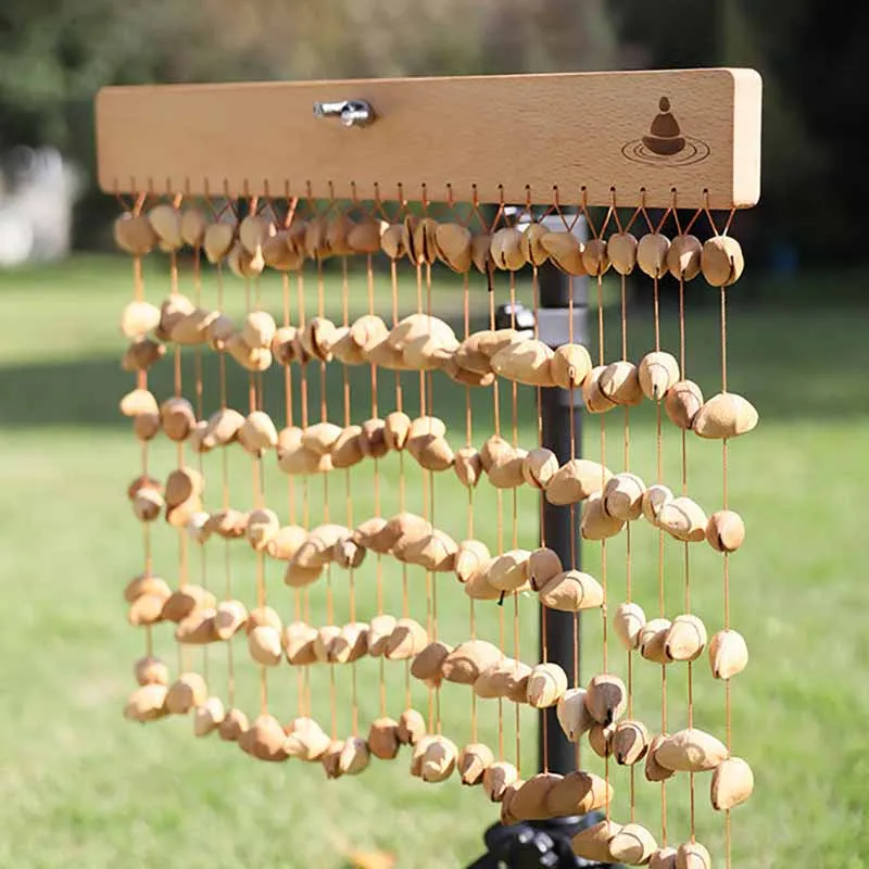 Healing Sounds Wind Chimes Meditation Hand Bells Natural Fruit Sound Bundle Professional Percussion Instruments Accessories