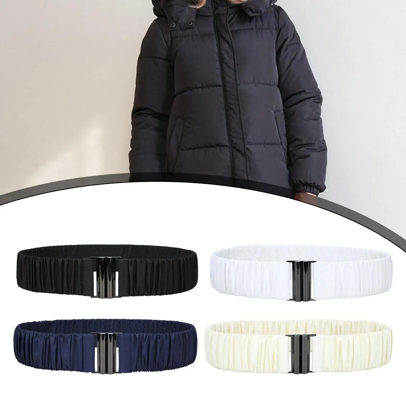 

Эластичный пояс Элегантный женский ремень для куртки, свитера, пуховика