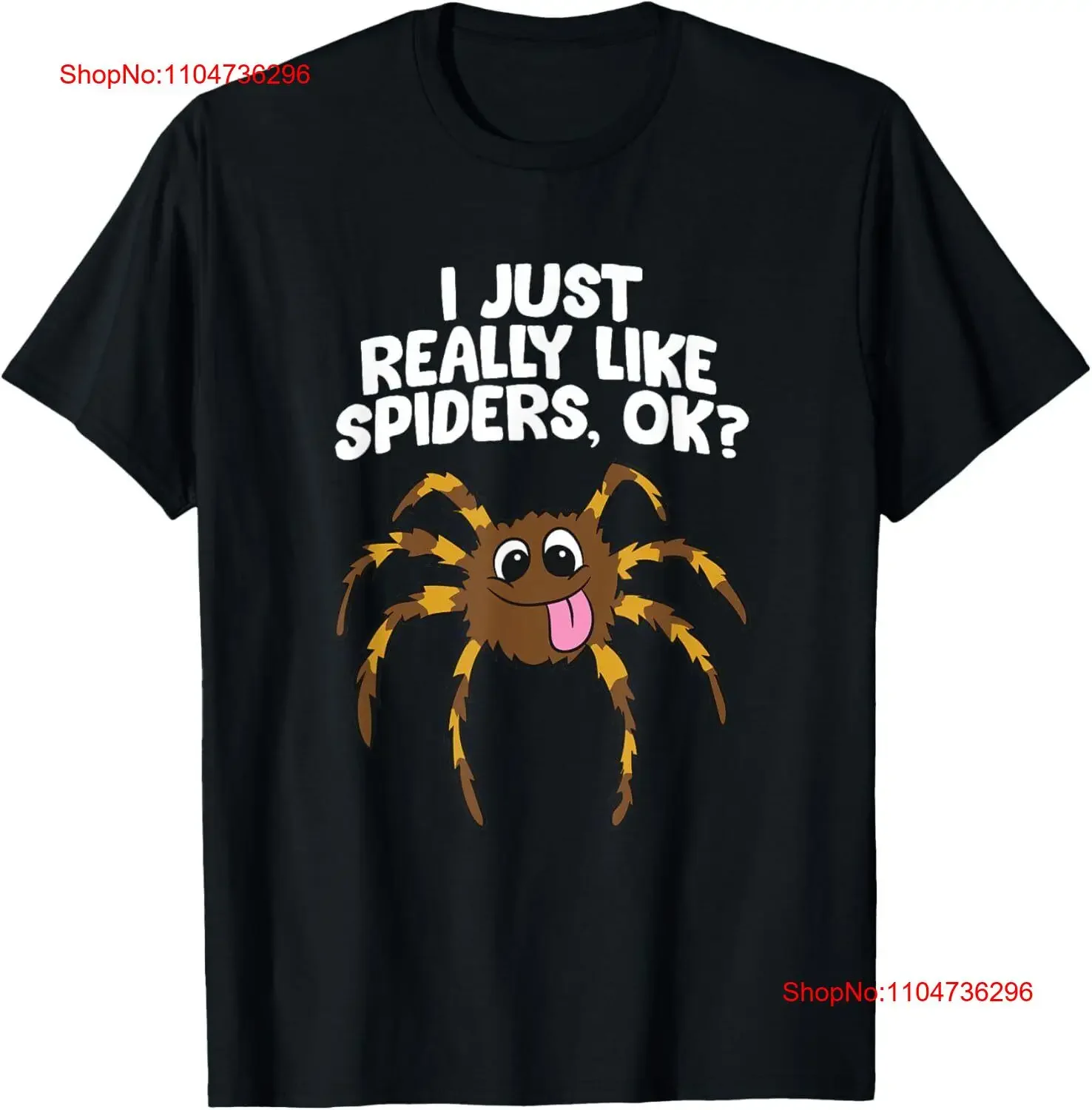 

Футболка Love Spider I Just Really Like Ok, винтажная стираная модная удобная дышащая эластичная дизайнерская одежда унисекс