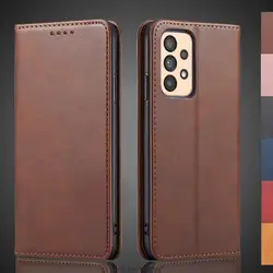 Magnetic attraction Leather Case for Samsung Galaxy A53 5G Holster Flip Cover Case Wallet Phone Bags Fundas Coque