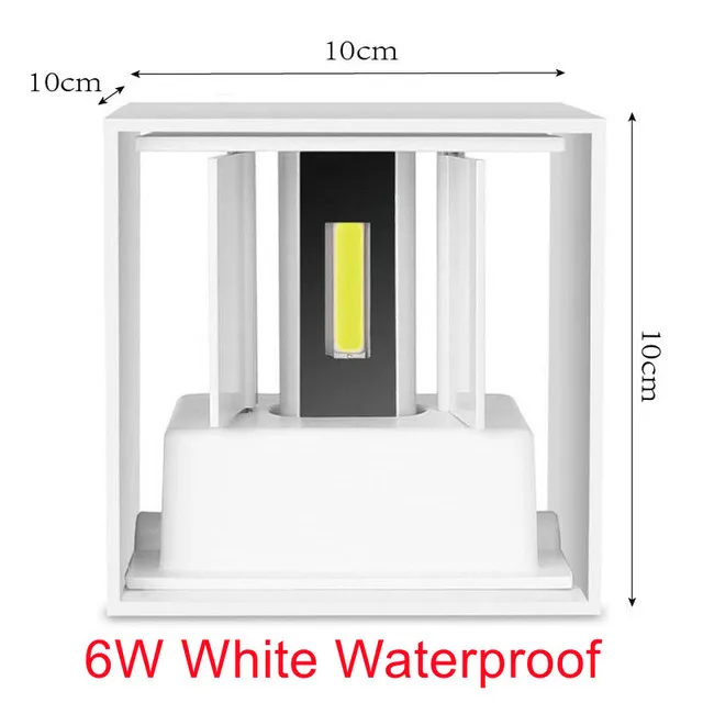 SUNMEIYI 12W LED Wandlamp Buiten Waterdicht IP65 Veranda Tuin Wandlamp Blaker Balkon Terras Decoratie Verlichting Lamp