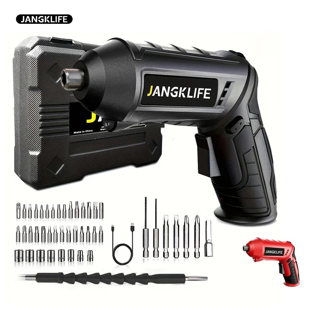 

Electric Screwdriver Battery Rechargeable Cordless Screwdriver Powerful Impact Wireless Screwdriver Drill Electric Screw Driver