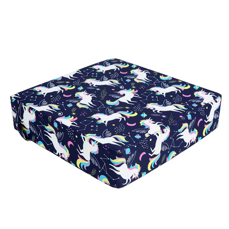 وسادة معززة للكرسي العالي للأطفال - وسادة مقعد مربعة مقاومة للماء للطلاب، سهلة الإزالة والغسل #4