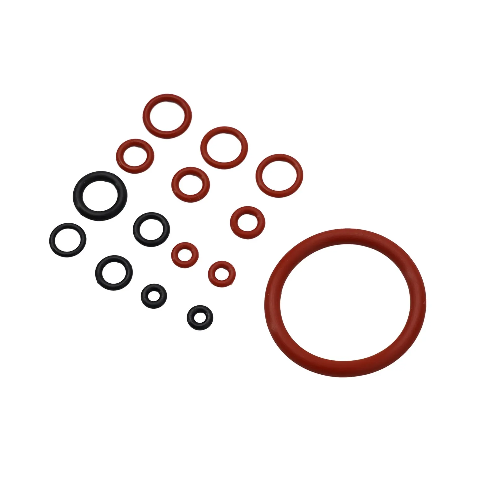 15 Pcs Silicone O Ring Sealing Gasket For Saeco/O-Ring Kit Brewing Group Spout Connector Coffee Machine