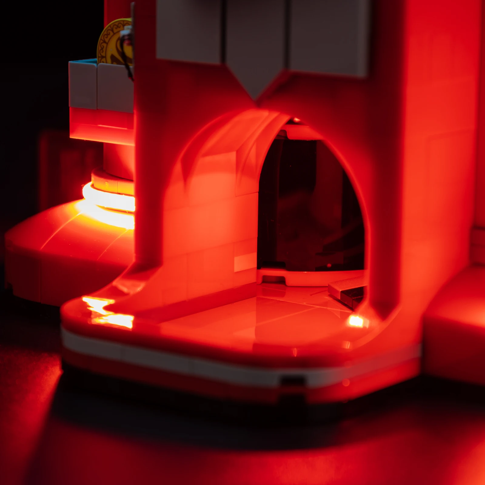 Led Lighting Set Compatible with Lego Minifigure Vending Machine 21358 Building Blocks