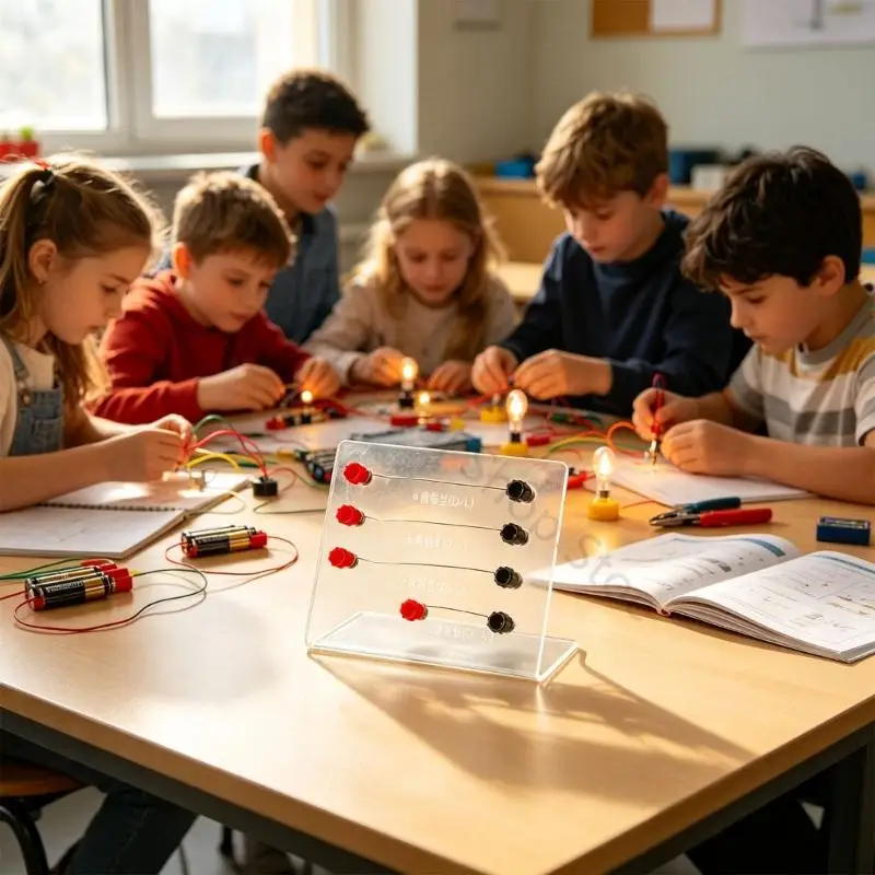 96BA Vier-Wege-Widerstandsvergleichstafel für Physiklehrer und -schüler – Detail 10