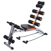 Home Fitness Equipment 6 in 1 Abdominal Trainer Core fitness Exercise Chair