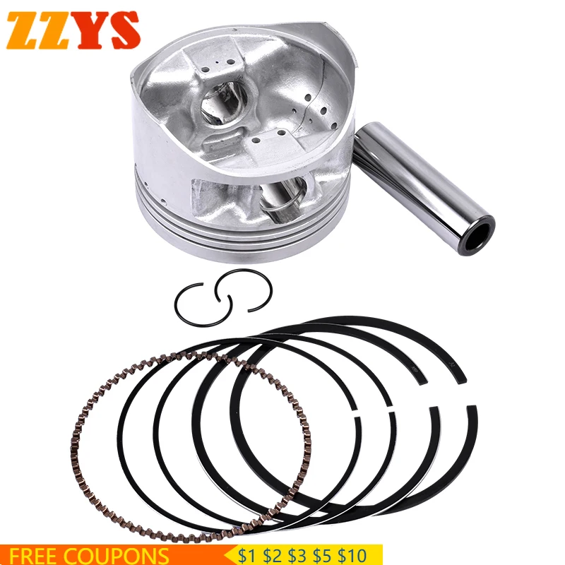 83mm Motorcycle Engine Cylinder Piston Rings For Yamaha ATV 4WU-11310-00 YFM350 YFM 350 BRUIN 350 2WD 04 YFM350FWB 1997 YFM350F